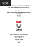 Proposal Tugas Akhir Implementasi Dan Analisis Software Performance Testing Pada Toko Online Menggunakan Cloud Based Testing Tools