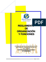 PLAN 13032 Reglamento de Organización y Funciones - ROF 2012