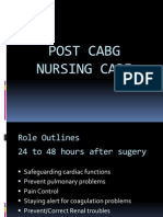 Post Cabg Nursing Care