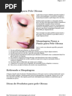 Maquiagem Pele Oleosa