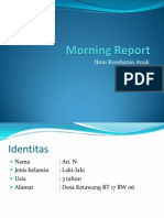 Morning Report DIFTERI
