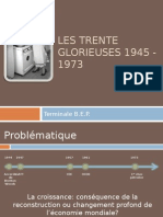 Les Trente Glorieuses 1945 - 1973