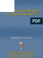 Conducting a Feasibility Study and Crafting a Business
