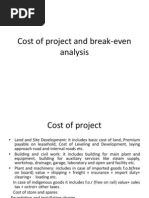 Download Cost of Project  Break-Even Analysis by Rs rs SN218679775 doc pdf