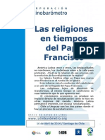 Las Religiones en Tiempos Del Papa Francisco - Latinobarómetro