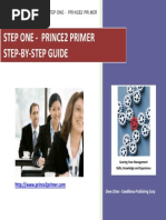 PRINCE2 Step by Step Guide