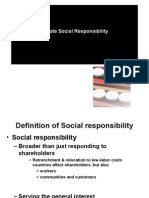 Social Responsibility Management