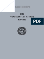 J. M. Paton, THE VENETIANS IN ATHENS 1687-1688 FROM THE ISTORIA OF CRISTOFORO IVANOVICH