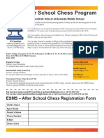 ESMS After School Chess Program