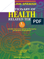 Dictionary of Health Related Terms English Spanish