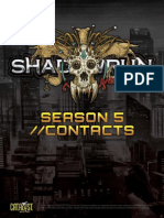 Shadowrun 5th Edition Contacts