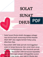 Solat Sunat Dhuha - P