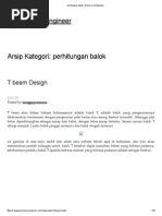 Download Perhitungan Balok _ Islamic Civil Engineer by Reza Slasher SN218717038 doc pdf