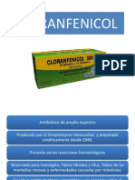 Cloranfenicol: antibiótico de amplio espectro