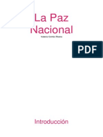 VALE CORTÉS La paz nacional