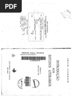 INTRODUÇÃO AOS ESTUDOS LITERÁRIOS - TRAD. JOSÉ PAULO PAES