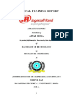 Practical Training Report at IR