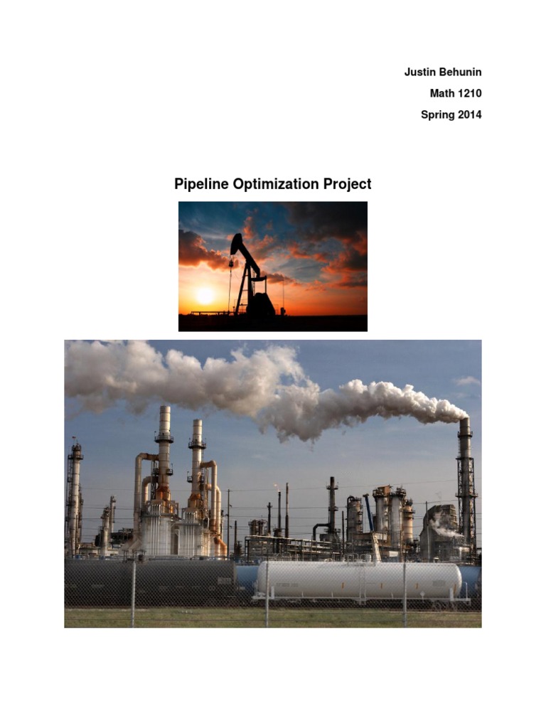 Pipeline Cost Optimization Analysis | PDF | Pipeline Transport ...