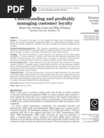 13_Understanding and Profitably Managing Customer Loyalty