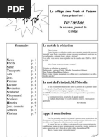 Download Journal du collge Anne Frank by collegeannefrank SN2187455 doc pdf