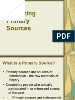 Primary Sources