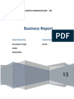 Business Report: Submitted by Submitted To