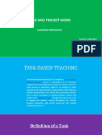 Task and Project Work Apr 12