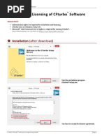 Installation & Licensing of Cfturbo Software