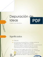 Depuración de Ideas