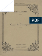 10063033 Cours de Contrepoint Marcel Dupre