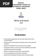 Physiotherapy Joint Mobilization Guide | PDF | Hand | Anatomical Terms ...