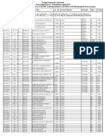 Final Date Sheet