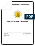 M Tech HSE Course Structure