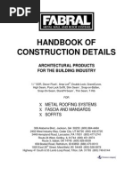 Handbook of Construction Details- Metal Roofing, Fascade