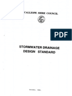 Stormwater Drainage Design Standard