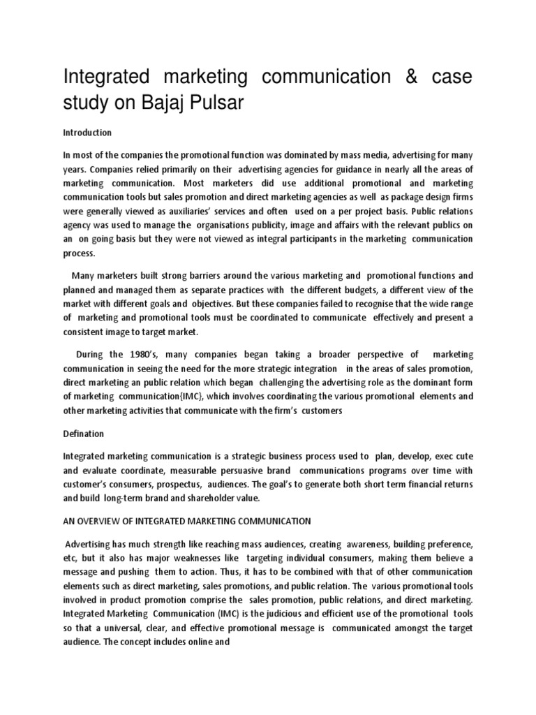 Integrated marketing communication definition picture