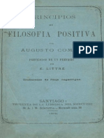 Filosofia Positiva Augusto Comte PDF