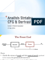 Kuliah 5 - Analisis Sintaks