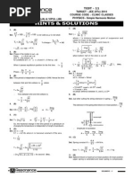 Physics - Rigid Body Dynamics Solutions