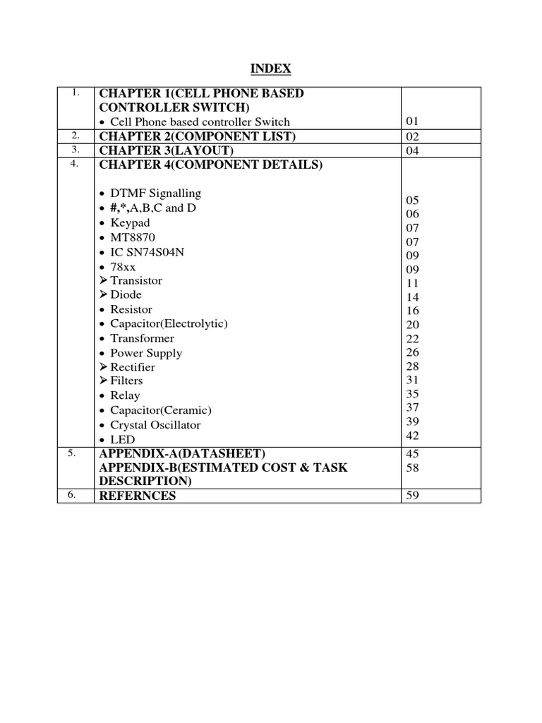 Cell Phone Controller Switch Guide | PDF | Science & Mathematics