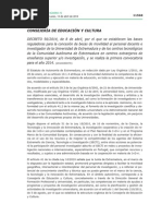 Becas de movilidad para el PDI de la UEx y de centros tecnológicos de Extremadura