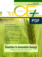 Rice Plus Magazine, March 2014, Vol 6, Issue 1