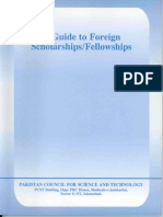 Guide To Foreign Scholarship Details