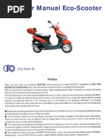 Tgb scooter user manual fuel pump