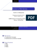 Introduction To Web Services: Ioannis G. Baltopoulos