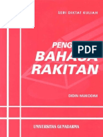 Cover Pengantar Bahasa Rakitan