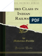Third Class in Indian Railways-M.K.gandhi