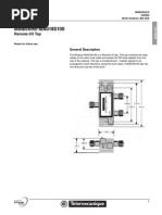 Data Bulletin Modicon® MA0185100: Remote I/O Tap