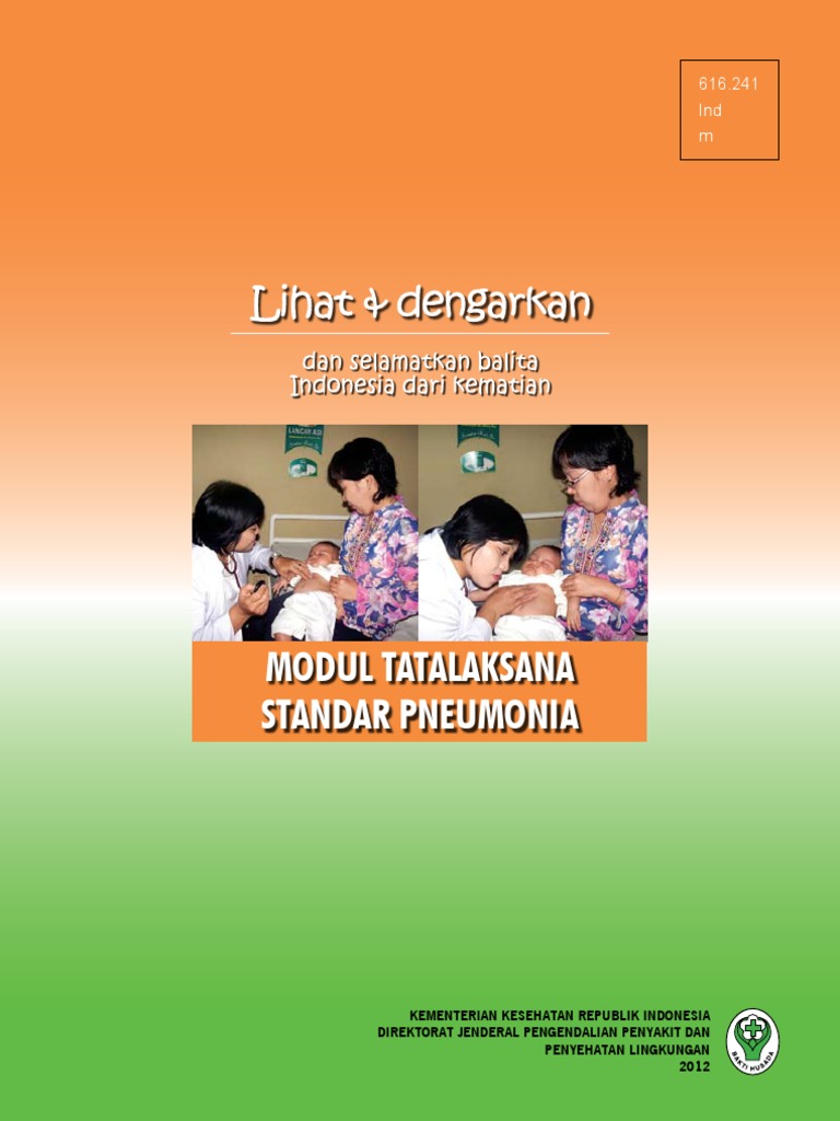 Pedoman Tatalaksana Pneumonia Anak | PDF | Kesehatan Holistik