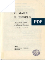 16342880 Marx K y Engels F Acerca Del Colonialismo Articulos y Cartas